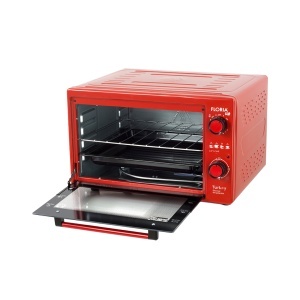 Cuptor electric Floria ZLN2898,ROSU capacitate 38 Litri, Putere 1500W, Gratar, Tava inclusa - Img 3