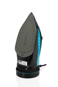 Fier de calcat Zilan ZLN0989, 2200W, Anti Calcar, Folosire cu sau fara cablu, Cablu rotativ 360, Termostat reglabil, Albastru - Img 2