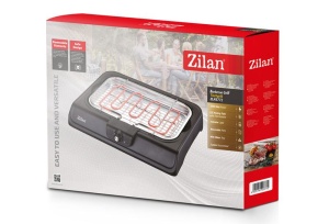Gratar electric ZİLAN ZLN3772,2000 W, termostat reglabil - Img 2