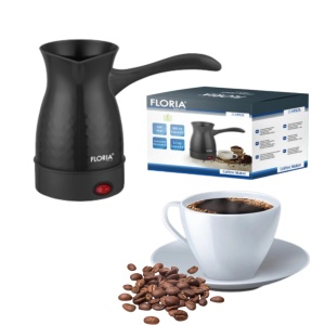 Ibric electric Floria ZLN4933 Negru, putere 600W, capacitate 600 ml, 6 cesti, Negru - Img 5