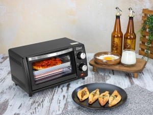Mini cuptor Zilan-Roza ZLN4328, 9L, 800W, Geam dublu, Temporizator 60 min - Img 4