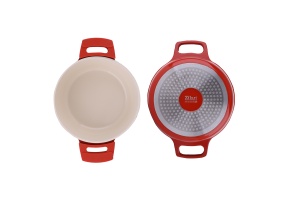 Oala RETRO Zilan ZLN0903 din 5 straturi de material, 28 cm diametru, Capacitate 6.3L - Img 3