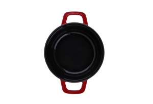 Oala Zilan ZLN0941, Din fier turnat sub presiune puternica, 2.6L, Diametru 22 cm, Inaltime 10 cm, Compatibila cuptor si masina de spalat vase - Img 4