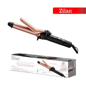 Ondulator de par Zilan ZLN9532 cu clips , Negru Roz, diametru 25mm, Putere 30W - Img 3