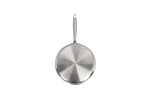 Tigaie inalta Zilan ZLN9679 cu capac tri-ply, inox, antiaderent, protectie la zgarieturi, usor de spalat, 26 cm ,3.2L - Img 3