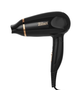 Uscator de par Floria ZLN2953 Negru cu maner pliabil pentru voiaj , 1200 W, 2 viteze si temperatura, Concentrator - Img 4