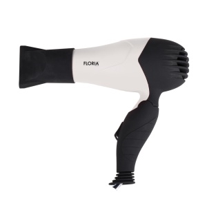 Uscator de par Floria ZLN8975, Alb, Putere 850 W, Maner pliabil, Protectie impotriva supraincalzirii