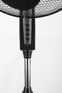 Ventilator cu picior FLORIA ZLN1181 - 40cm, 40W, 3 viteze, motor silentios, negru - Img 3