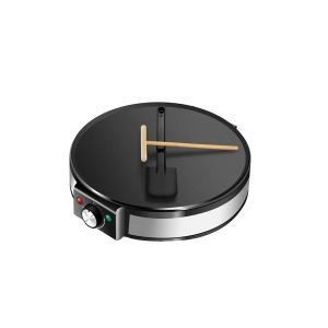 Aparat pentru preparat clatite Zilan ZLN2922 Negru Inox, 1200W, Diametru plita 30cm, Temperatura ajustabila, - Img 3