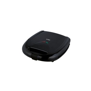 Aparat Sandwich FLORIA ZLN3874 - 1200W negru, placi detasabile, termostat reglabil
