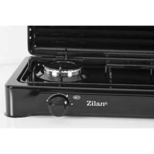 Aragaz 2 ochiuri ZILAN ZLN0025N,culoare negru utilizare numai GPL butelie, - Img 2