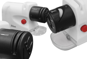 Ascutitor de cutite Zilan ZLN2175 Alb, 15W, ultra compact, 2 nivele, ascutire si slefuire - Img 2