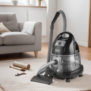 Aspirator ZILAN ZLN8945G Gri cu filtrare prin apa si uscata,2000W - Img 4