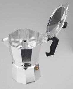 Cafetiera Espresso Floria ZLN2492, 6 cesti, 300 ml, O9 cm, aluminiu, Argintiu - Img 3