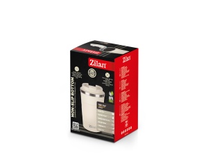 Cana de cafea Zilan ZLN9921 termos, capacitate 510ml, interior din inox, pereti dublii, crem - Img 2
