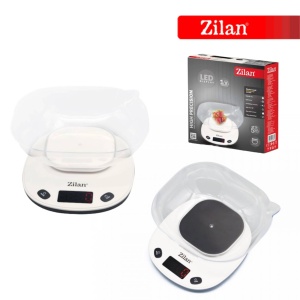 Cantar alimentar Zilan ZLN7880 Alb, capacitate maxim 5 kg, ecran digital, oprire automata - Img 4