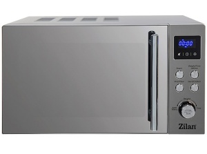 Cuptor cu microunde digital Zilan ZLN1238, Putere 700W, Capacitate 20L, Functie de dezghetare, Panou din inox, Afisaj digital - Img 2