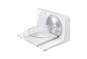 Feliator electric Floria ZLN1931 pentru alimente, 150W, lama detasabila otel inoxidabil 170mm, ajustare taiere intre 0 si 15mm
