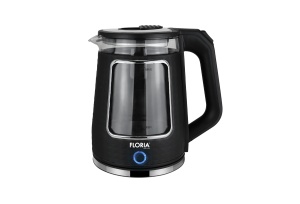 Fierbator Floria ZLN9822, Capacitate 1.8L, Baza rotativa 360 , Oprire automata manuala, Indicator luminos, 1800W