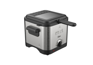 Friteuza electrica ZILAN ZLN4185 - 2.5L, 1600W, termostat reglabil 130-190°C, inox