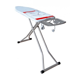 Masa de calcat ZILAN ZLN4535 cu priza, 114x38 cm,blat metal