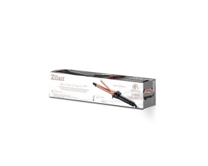 Ondulator de par Zilan ZLN9525 cu clips, Negru Roz, diametru 19mm, Putere 30W - Img 2