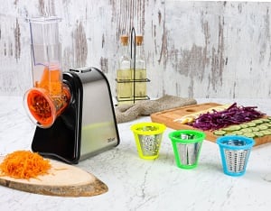 Razatoare si Feliator Zilan ZLN0498 Fresh, Putere 200W, 4 accesorii, Inox - Img 5