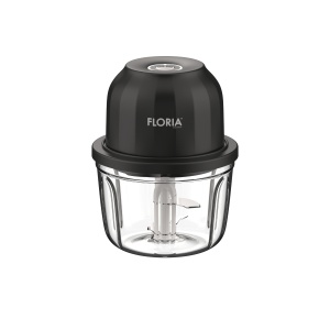 Tocator legume-fructe Floria ZLN2655 Mini Chopper reincarcabil, Capacitate 350 ml, Baterie 1200mAh, Putere 5V 30W - Img 2
