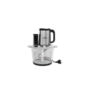 Tocator legume-fructe Zilan ZLN2767 digital multifunctional, Vas sticla capacitate 3L, 4 functii presetate, Lame din titan, Putere 500W - Img 2