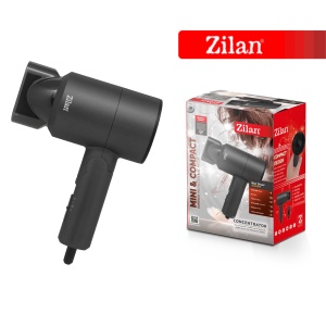 Uscator de par portabil Zilan ZLN4889 Negru, 1100W, 2 trepte de putere, maner pliant - Img 4
