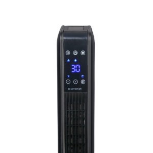 Aeroterma ceramica turn Zilan ZLN2076 Negru, 2200W, Ecran cu atingere, Timer 8H - Img 2