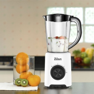 Blender Zilan ZLN3703, 500W, 1.5L, functie puls- Vas de plastic - Img 4