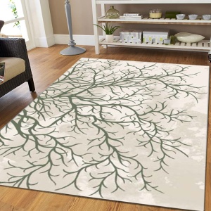 Covor Modern Living , Dormitor Dreptunghiular Elif KL8385AL Verde