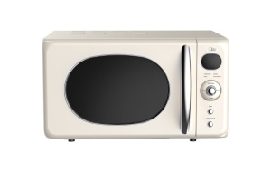 Cuptor cu microunde Zilan ZLN1245 RETRO, Putere 700W, Capacitate 20L, Functie de dezghetare, Afisaj digital, Temporizator