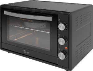 Cuptor electric Zilan ZLN2433, Putere 2000W, Capacitate 65L, Geam dublu, Timer, Termostat, 3 trepte putere, interior emailat, Negru - Img 3
