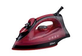 Fier de calcat talpa ceramica ZILAN ZLN2188 Visiniu, Putere 2200W, calcare cu aburi si uscata, functie autocuratare,