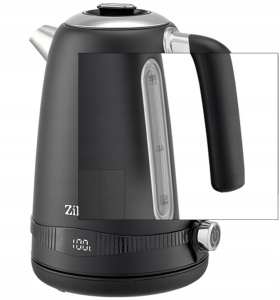 Fierbator electric din Inox Zilan ZLN1001 Negru, digital, 2200 W, 7 niveluri intre 40 - 100 grade celsius - Img 3