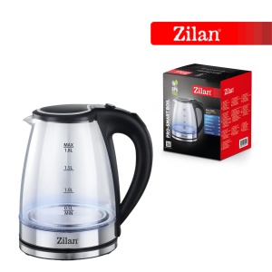Fierbator electric Zilan ZLN8115, putere 1800 W, capacitate 1.8 litrii, transparent - Img 5