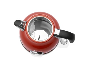 Fierbator RETRO Zilan ZLN7033 Rosu, Capacitate 1.7 Litri, Putere 2200W, Rotire 360 - Img 4