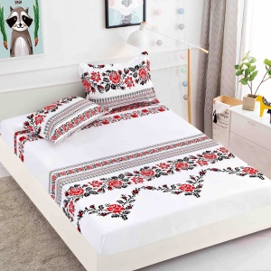 Huse de pat, 3 Piese, Finet cu elastic 180x200