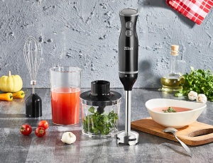 Mixer vertical Zilan ZLN5244 Negru, putere 250W, 2 viteze, mai multe capete - Img 5