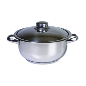 Oala inox cu capac ZLN7277, COCINERA,diametru 28 cm,capacitate 10 L