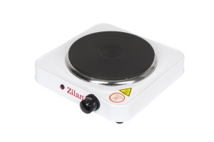 Plita electrica ZILAN Alb ZLN2173, 1500 W, 26 x 26 x 9.5 cm, 1 arzator, cu 5 trepte de reglaj, - Img 2