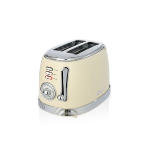 Prajitor de paine Retro Zilan ZLN1191, 2 felii de paine, 850W, 6 trepte de temperatura si timer, dezghetare, reincalzire, picioruse antiderapante - Img 4