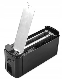 Prajitor paine dublu FLORIA ZLN2706, Negru Putere 1300W, 2 fante, 4 felii, - Img 5