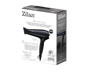 Uscator de par Zilan ZLN9389, 2200W, 2 trepte de viteza, 3 trepte de temperatura, cu aer cald si rece, Negru - Img 2