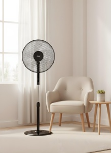 Ventilator cu Picior cu 5 palete Zilan ZLN4642 - 48W, 43cm, 3 trepte - Img 3
