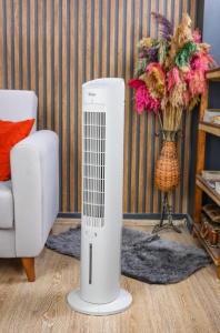 Ventilator turn ZILAN ZLN1030 - 60W, rezervor apa 3L, control Touch, 3 viteze, timer 12h - Img 4