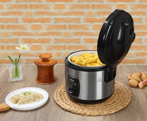 Aparat de gatit Zilan ZLN2793 2 in 1 pentru gatit orez si alimente la abur, capacitate 1.5L, 500W - Img 3