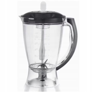 Blender FLORIA ZLN3081 ALB, Putere 300W, capacitate 1.5L, 3 viteze, Functie pulss, vas de plastic - Img 5